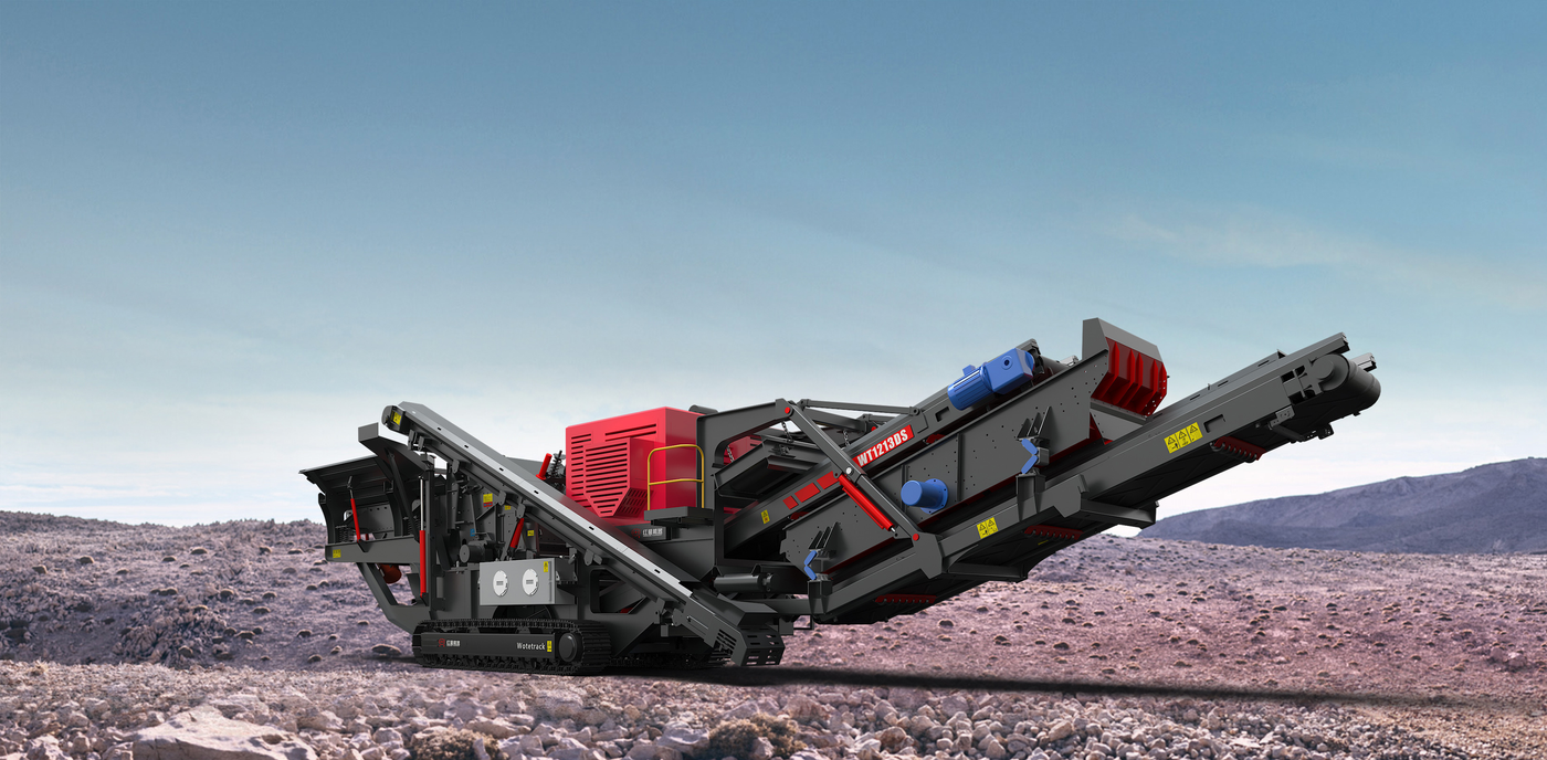 Wotetrack-D type oil electric hybrid mobile impact crushing station